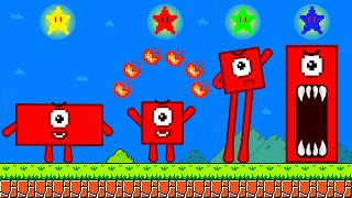 Finish the pattern? Every RAINBOW Star Make Number 1 more Different Shape in Mario |Spooky Halloween