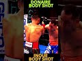 DONAIRE BODY SHOT VS INOUE BODY SHOT #shorts