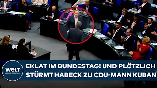 ROBERT HABECK: Eklat im Bundestag! Wortgefecht! Und plötzlich stürmt der Grüne zu CDU-Mann Kuban