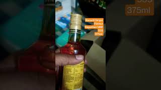 Bacardi Ginger Flavour Rajasthan MRP 535Rs. 375ml #video #viral #trending #youtubeshorts #youtube