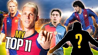 DANI OLMO | MY TOP 11 (ALL-TIME BARÇA LEGENDS) | FC Barcelona 🔵🔴