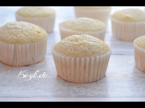 White and light Cupcakes - Muffins without butter White and light Cupcakes - Muffins without butter
