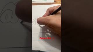 How to draw Anna in graffiti bubble letters #shorts #short
