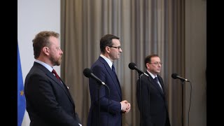 Mateusz Morawiecki po odprawie z wojewodami w MSWiA