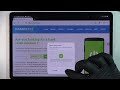 Samsung Galaxy Tab S9   How To Add Website Shortcut Icon