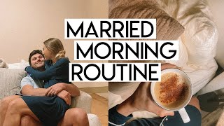 MARRIED MORNING ROUTINE! a productive and cozy morning in my life