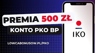 Premia 500 zł z Kontem za Zero | Promocja w PKO BP