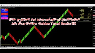 الدرس 33 اسطورة الارباح فى الفوركس جولدن تريند العملاق مع ملفات ومؤشرات ورينكو جديد  Golden  Renko