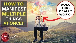 Manifest Multiple Things at Once | Is This Really Possible? [Law of Attraction]