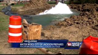 Jackson residents prepare for water outage