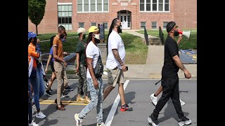 Unity walk at VSU in support of U.S. Army 2nd Lt. Caron Nazario