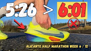 SUCCESS OR FAILURE?! - ALICANTE Half Marathon Training WEEK SIX