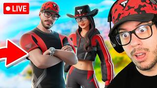 🔴 LIVE! - ICON DUOS with MY WIFE in FORTNITE!