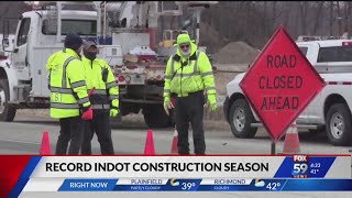 Record INDOT construction season