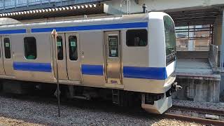 JR東日本 常磐線Ｅ231系Ｅ531系Ｅ657系発車通過シーン@北千住駅#e231系#e531系e657系#特急ときわ#特急ひたち