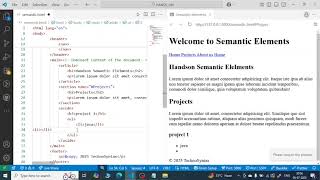HTML Semantic Elements Explained | HTML Basics for Beginners – Part 3