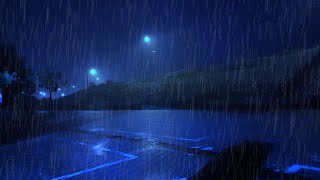 Night Rain makes You Sleepy Instantly, Heavy Rain on the Street, Sounds to Sleep, Rain Sounds