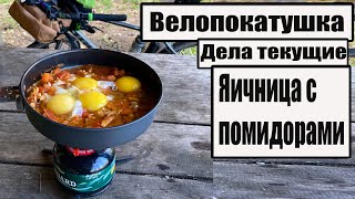 Дела текущие. Про тормоза ZTTO. Яичница с помидорами и тест туристической сковороды Fire-maple.