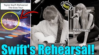 New Footage! Taylor Swift is rehearsing to prepare for Eras Tour in Paris