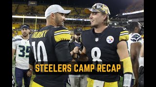 Steelers Training Camp Recap: Trubisky and Pickett Win, Rudolph Isn't Happy