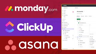 Monday.com vs ClickUp vs Asana (Free Plans) in 2024 - The Best Comparison