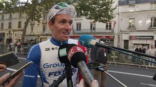 Arnaud Démare - Interview à l'arrivée - Paris-Tours 2021