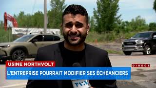 Northvolt pourrait revoir l’échéancier de son projet au Québec en raison d’une «pression importante»