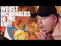 Trying The Worst Rated McDonalds In The UK!! * ft. food poisoning*