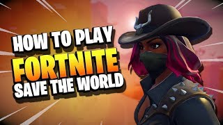 Fortnite Save the World GUIDE for NEW PLAYERS GETTING STARTED | Beginner Tips and Tricks