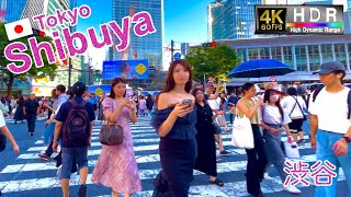 [Shibuya Walk 4K 60fps HDR]  -Tokyo Japan- September 2023  Shibuya tour ｜ 2023年9月 渋谷観光 渋谷公園通り〜渋谷駅