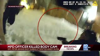 Milwaukee police release videos from night Officer Peter Jerving was killed