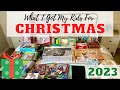 WHAT I GOT MY KIDS FOR CHRISTMAS 2023 | CHRISTMAS GIFT IDEAS ON A BUDGET | IDEAS FOR GIRLS AND BOYS