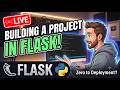Watch Me Build a Flask App from SCRATCH! (Live Coding)