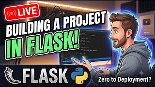 Watch Me Build a Flask App from SCRATCH! (Live Coding)