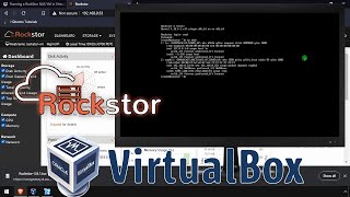 RockStor NAS Install Guide Using Virtualbox