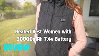 SHALLVIO Heated Vest Women | keep the body warm