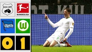 Hertha BSC - VfL Wolfsburg 0:1 (Analyse)
