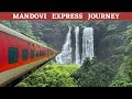 Mandovi Express Food Queen of Indian Railways | Monsoon Train Journey