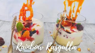 Rainbow Rasgulla | Fabulous Dessert in 5mins to do immediately | Holi Special Recipe