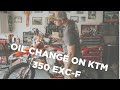 KTM 350 EXC-F Oil Change | Garage Edition