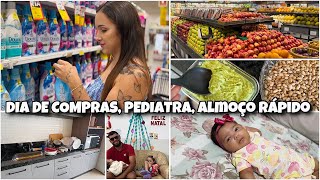 PEDIATRA + PSICÓLOGA | FIZ ALMOÇO RÁPIDO, MATRÍCULA DA ESCOLA | ROTINA MÃE DE 5