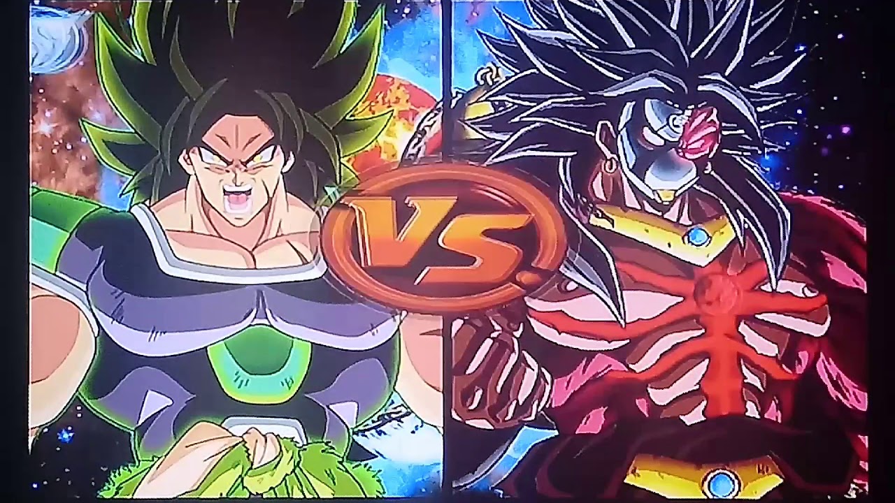 Super Dragon Ball HERÓES ( PS2 ) Broly Vs Xeno Broly Super Sayajin 4 ...