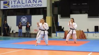 Kata della Nazionale Italiana di Karate -Viviana Bottaro, Michela Pezzetti, Sara Battaglia