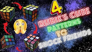 4 Rubik’s cube pattern you didn’t know which are going to shock your friends