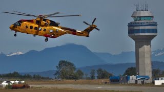 CC-115 Buffalo SAR Practice \u0026 CH-149 Cormorant at CFB Comox