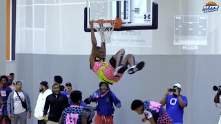 6’6 8TH GRADER Chris Washington Jr STOLE THE SHOW at MSHTV Camp!