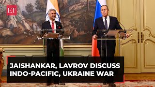 Jaishankar meets Russian FM Lavrov, exchanges views on Indo-Pacific, Ukraine conflict