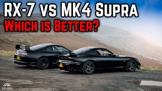 RX-7 FD3S vs MK4 Supra: Battle of the 90s JDM Titans