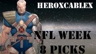 NFL Week 8 Picks 2012