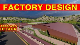 FACTORY DESIGN-ARCHITECTURAL 3D ANIMATION ,INDUSTRIAL AREA